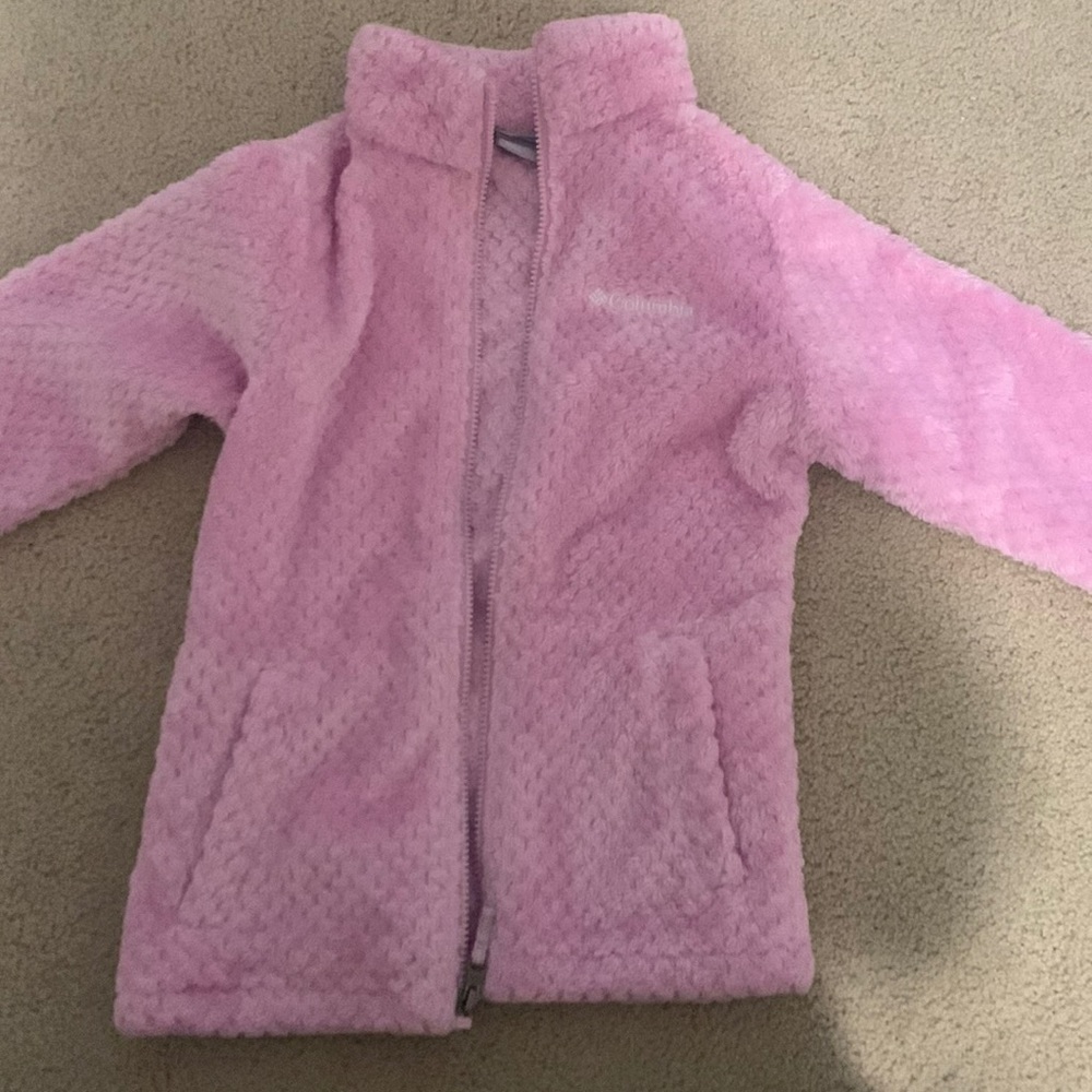 Pink fuzzy Fleece
